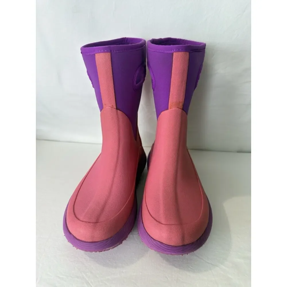 Under Armour Girls Boots UA Fat Tire Muddler Michelin Pink Waterproof Size 5Y